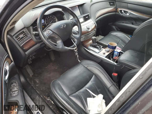 2012 Infiniti M37 with VIN JN1BY1AR6CM394379, listed as a Copart auction lot 78498024 with 91,672 mi miles and Salvage Title. Bid and sale history available at carsss.com. Image 8.