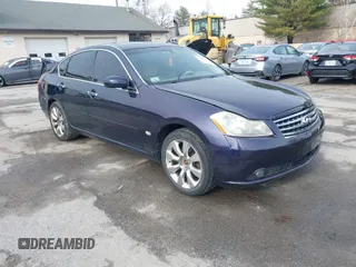 2006 Infiniti M with VIN JNKAY01F56M263469, listed as a IAAI auction lot 41952389 with 132,337 mi miles. Bid and sale history available at carsss.com. Image 1.