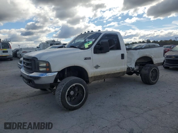 1999 Ford F-250 XL z VIN 1FTNF21F4XEC81851, wystawiony jako Copart lot #75865864 z przebiegiem 260 042 mil mil oraz Czysty tytuł • Clean title. Historia ofert i sprzedaży dostępna na DreamBid. Obrazek 1.