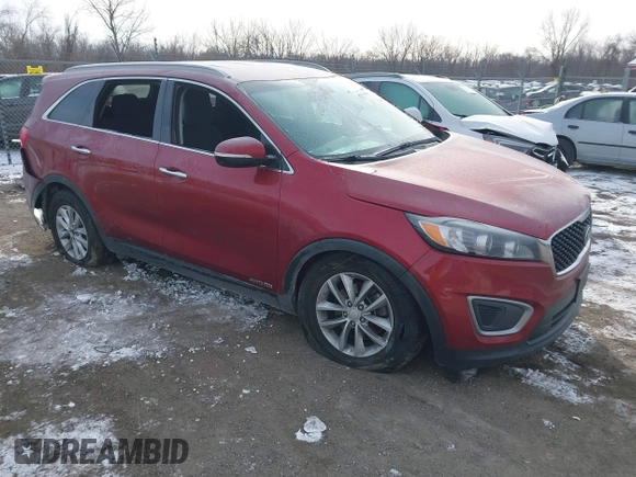 2016 Kia Sorento LX with VIN 5XYPGDA5XGG180698, listed as a IAAI auction lot 41417694 with 84,229 mi miles. Bid and sale history available at carsss.com. Image 1.