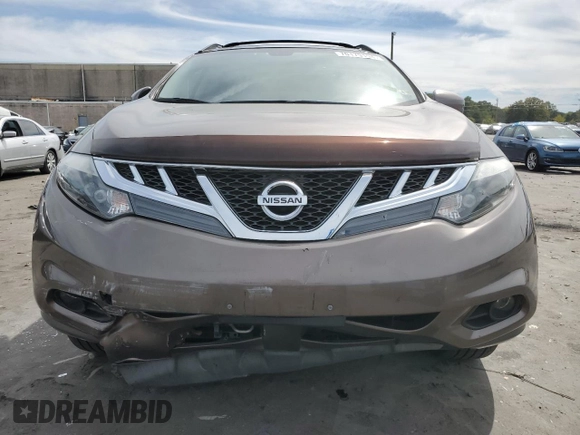 2014 Nissan Murano LE with VIN JN8AZ1MW8EW522351, listed as a Copart auction lot 70179194 with 134,683 mi miles and Salvage Title. Bid and sale history available at carsss.com. Image 5.