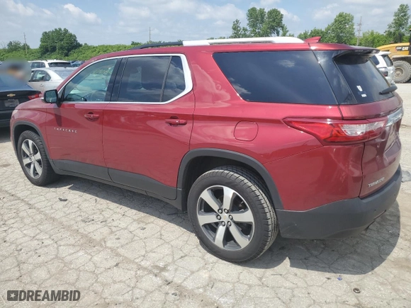 2018 Chevrolet Traverse LT Leather with VIN 1GNERHKW0JJ126406, listed as a Copart auction lot 55109144 with 156,430 mi miles and Salvage Title. Bid and sale history available at carsss.com. Image 2.