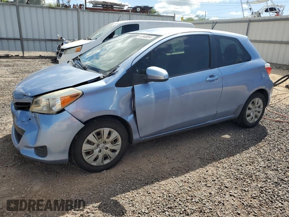 2013 Toyota Yaris L with VIN JTDJTUD30DD570862, listed as a Copart auction lot 69548654 with 104,986 mi miles and Clean Title. Bid and sale history available at carsss.com. Image 1.