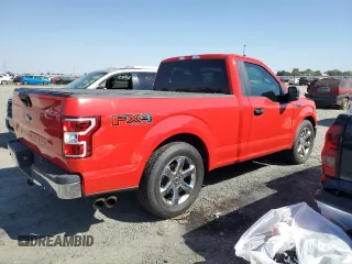 2019 Ford F-150 XL with VIN 1FTMF1E57KKC36789, listed as a Copart auction lot 69457224 with 26,509 mi miles and Salvage title. Bid and sale history available at DreamBid. Image 3.