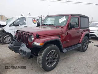 2021 Jeep Wrangler Sport S with VIN 1C4GJXAN8MW700480, listed as a IAAI auction lot 41149300 with 41,433 mi miles and . Bid and sale history available at DreamBid. Image 17.