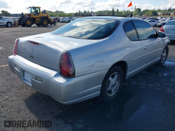 2004 Chevrolet Monte Carlo LS with VIN 2G1WW12EX49331521, listed as a IAAI auction lot 42311785 with 176,344 mi miles and . Bid and sale history available at DreamBid. Image 4.
