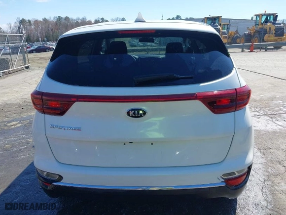 2021 Kia Sportage LX with VIN KNDPM3AC4M7933748, listed as a IAAI auction lot 41806860 with 81,286 mi miles. Bid and sale history available at carsss.com. Image 17.