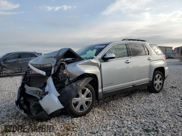 2017 GMC Terrain SLE with VIN 2GKFLNE35H6237981, listed as a Copart auction lot 53062995 with 85,004 mi miles and Salvage Title. Bid and sale history available at carsss.com. Image 1.