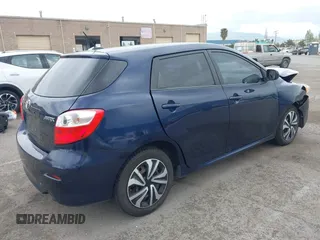 2009 Toyota Matrix with VIN 2T1KU40E59C115762, listed as a IAAI auction lot 42139583 with 184,545 mi miles and . Bid and sale history available at DreamBid. Image 4.