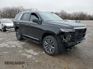 2024 Cadillac Escalade 4WD Premium Luxury z VIN 1GYS4BKL3RR336602, wystawiony jako Copart lot #86166724 z przebiegiem 6 046 mil mil oraz Szkoda całkowita • Salvage title. Historia ofert i sprzedaży dostępna na DreamBid. Obrazek 4.