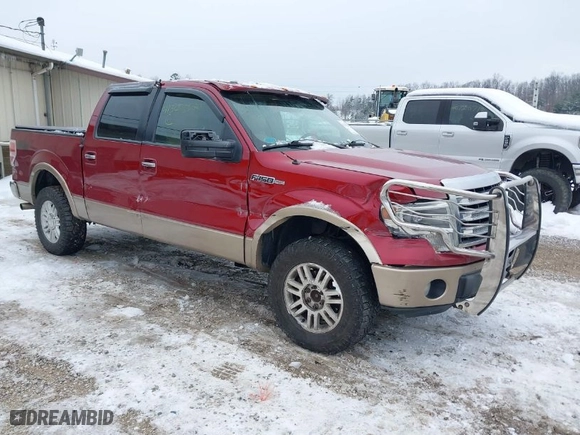 2013 Ford F-150 XL with VIN 1FTFW1EF6DFA13625, listed as a IAAI auction lot 41303500 with 140,606 mi miles. Bid and sale history available at carsss.com. Image 1.