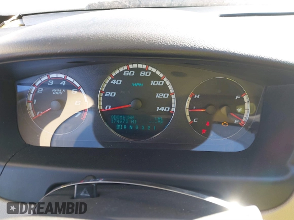 2006 Chevrolet Impala SS with VIN 2G1WD58C069200040, listed as a IAAI auction lot 41395756 with 174,970 mi miles and . Bid and sale history available at DreamBid. Image 7.