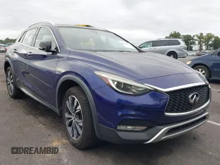 2018 Infiniti QX30 Luxury with VIN SJKCH5CR9JA047825, listed as a IAAI auction lot 40414723 with Not Provided miles and . Bid and sale history available at DreamBid. Image 1.