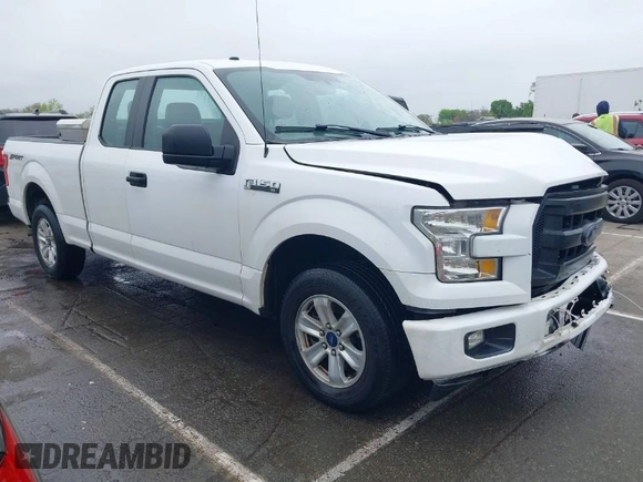 2017 Ford F-150 XL with VIN 1FTEX1C81HFC29045, listed as a IAAI auction lot 41930357 with 238,370 mi miles. Bid and sale history available at carsss.com. Image 1.