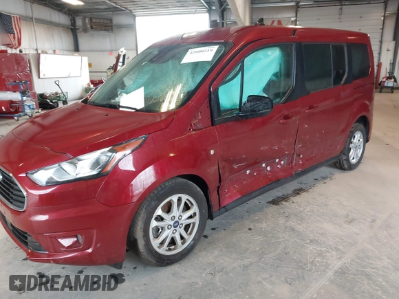 2020 Ford Transit Connect XLT z VIN NM0GS9F26L1463777, wystawiony jako IAAI lot #42000219 z przebiegiem 103 095 mil mil oraz . Historia ofert i sprzedaży dostępna na DreamBid. Obrazek 17.