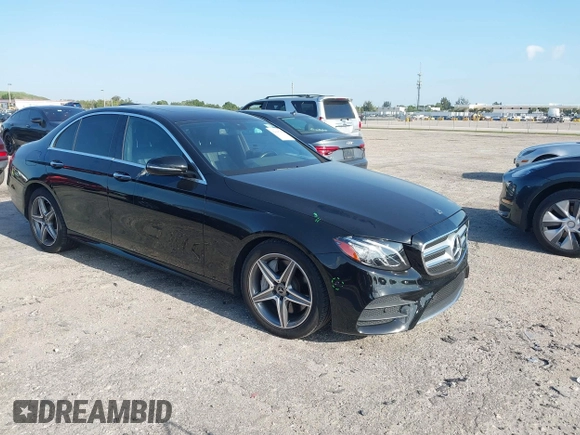 2018 Mercedes-Benz E 300 with VIN WDDZF4JB5JA380872, listed as a IAAI auction lot 42048785 with 94,574 mi miles and . Bid and sale history available at DreamBid. Image 1.