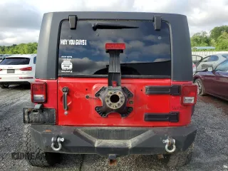 2008 Jeep Wrangler Unlimited X с VIN 1J8GA39138L519667, выставлен на аукционе Copart как лот 50255205 с пробегом 176 412 миль миль и Списание • Salvage title. История ставок и продаж доступна на DreamBid. Изображение 6.