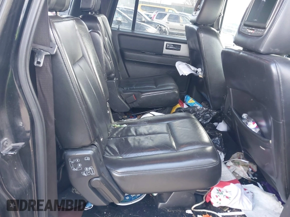 2013 Ford Expedition Max Limited with VIN 1FMJK2A50DEF32700, listed as a IAAI auction lot 41431440 with 269,147 mi miles and . Bid and sale history available at DreamBid. Image 8.