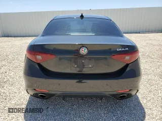 2017 Alfa Romeo Giulia with VIN ZARFAEBN2H7535451, listed as a Copart auction lot 52605275 with 66,904 mi miles and Clean Title. Bid and sale history available at carsss.com. Image 6.