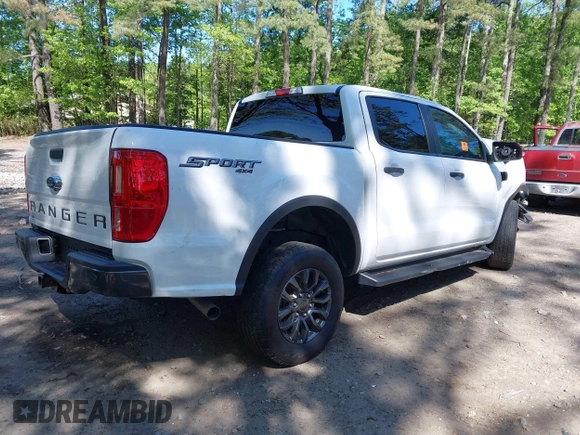 2023 Ford Ranger XL z VIN 1FTER4FH8PLE17939, wystawiony jako IAAI lot #42133084 z przebiegiem 40 675 mil mil oraz . Historia ofert i sprzedaży dostępna na DreamBid. Obrazek 4.