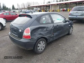 2007 Hyundai Accent GS with VIN KMHCM36C27U002822, listed as a IAAI auction lot 41671406 with 1 mi miles. Bid and sale history available at carsss.com. Image 4.