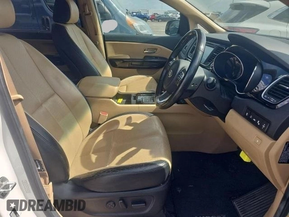 2016 Kia Sedona SX-L with VIN KNDME5C14G6185620, listed as a Copart auction lot 48830215 with 165,474 mi miles and Clean Title. Bid and sale history available at carsss.com. Image 5.