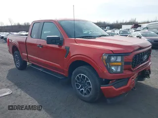 2023 Ford F-150 XL with VIN 1FTEX1EP8PKD56823, listed as a IAAI auction lot 41785955 with 12,261 mi miles and . Bid and sale history available at DreamBid. Image 1.