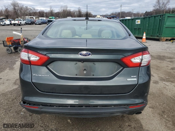 2016 Ford Fusion SE with VIN 3FA6P0HDXGR162327, listed as a Copart auction lot 47188705 with 154,882 mi miles and Salvage Title. Bid and sale history available at carsss.com. Image 6.