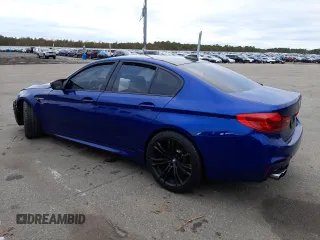 2019 BMW M5 Competition with VIN WBSJF0C56KB284826, listed as a Copart auction lot 70882182 with 35,727 mi miles. Bid and sale history available at carsss.com. Image 2.