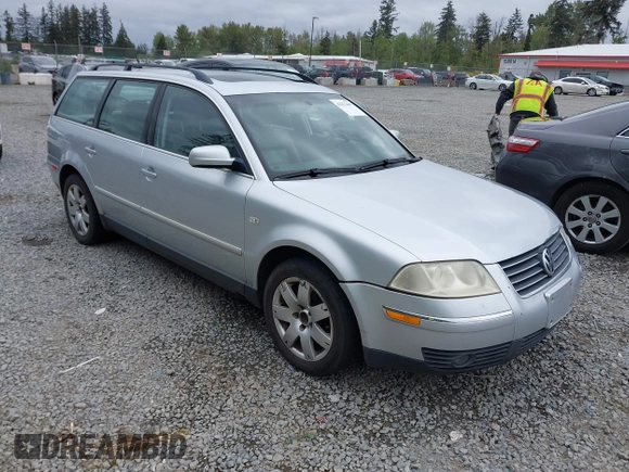 2003 Volkswagen Passat GLX z VIN WVWYH63B73E070842, wystawiony jako IAAI lot #42272467 z przebiegiem 147 851 mil mil oraz . Historia ofert i sprzedaży dostępna na DreamBid. Obrazek 1.