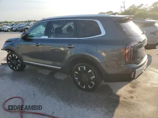 2024 Kia Telluride SX z VIN 5XYP54GC6RG465493, wystawiony jako Copart lot #58386405 z przebiegiem 20 403 mil mil oraz Szkody całkowita. Historia ofert i sprzedaży dostępna na DreamBid. Obrazek 2.