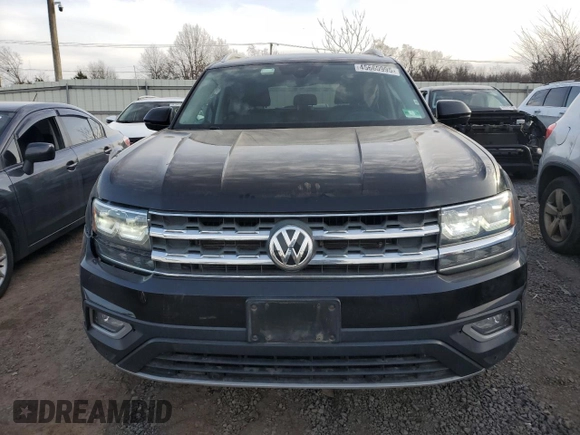 2018 Volkswagen Atlas 3.6L V6 SEL with VIN 1V2MR2CA8JC584928, listed as a Copart auction lot 45660995 with 166,690 mi miles and Salvage Title. Bid and sale history available at carsss.com. Image 5.