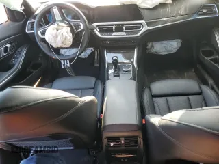 2022 BMW 3 Series 330i with VIN 3MW5R1J06N8C23668, listed as a Copart auction lot 47164585 with 0 mi miles and Salvage Title. Bid and sale history available at carsss.com. Image 8.