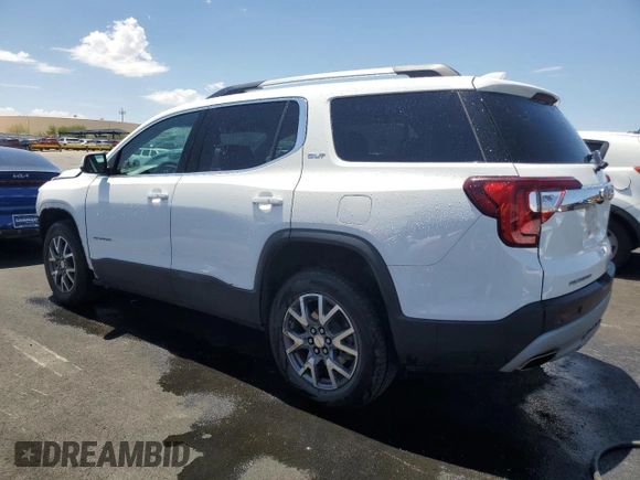 2023 GMC Acadia SLT with VIN 1GKKNUL42PZ201098, listed as a Copart auction lot 63930345 with 61,410 mi miles and Clean title. Bid and sale history available at DreamBid. Image 2.