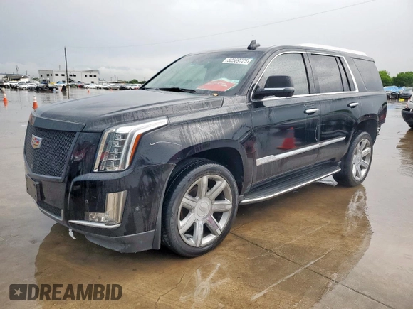 2017 Cadillac Escalade Luxury z VIN 1GYS3BKJ6HR150584, wystawiony jako Copart lot #52569725 z przebiegiem 91 037 mil mil oraz Szkoda całkowita • Salvage title. Historia ofert i sprzedaży dostępna na DreamBid. Obrazek 1.