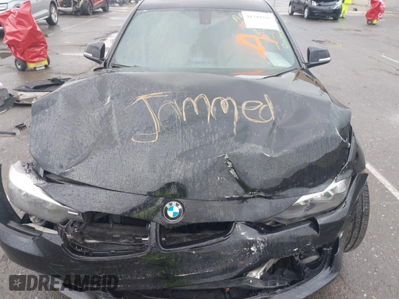 2015 BMW 3 Series 328i with VIN WBA3A5G51FNS83378, listed as a IAAI auction lot 41719392 with 114,146 mi miles. Bid and sale history available at carsss.com. Image 10.