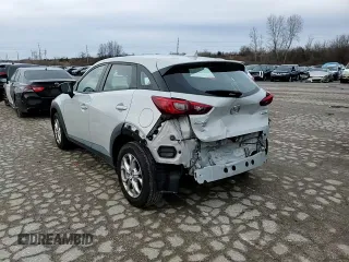 2018 Mazda CX-3 Sport z VIN JM1DKFB74J0318410, wystawiony jako Copart lot #83656364 z przebiegiem 87 853 mil mil oraz Szkoda całkowita • Salvage title. Historia ofert i sprzedaży dostępna na DreamBid. Obrazek 11.