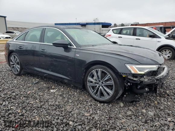 2019 Audi A6 Premium Plus with VIN WAUL2AF22KN074125, listed as a Copart auction lot 45741245 with 49,983 mi miles and Salvage Title. Bid and sale history available at carsss.com. Image 4.