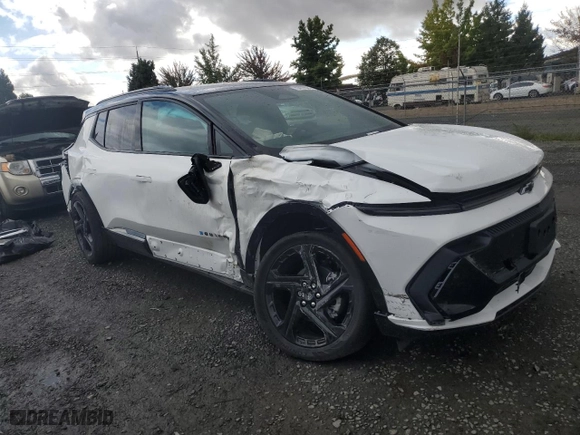 2024 Chevrolet Equinox EV RS with VIN 3GN7DSRP5RS270160, listed as a Copart auction lot 70457894 with NaN miles and Salvage Title. Bid and sale history available at carsss.com. Image 4.