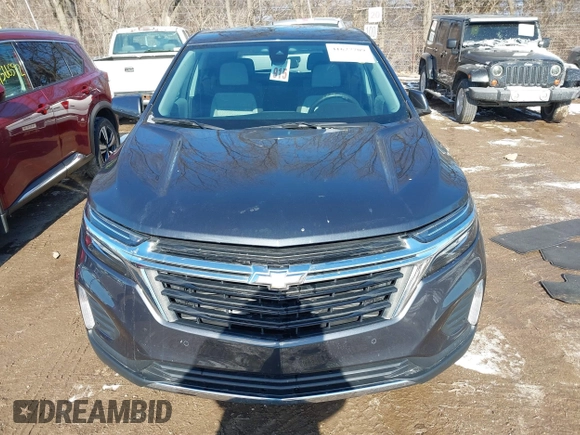 2023 Chevrolet Equinox LT with VIN 3GNAXTEG1PS191560, listed as a IAAI auction lot 41627709 with 10,914 mi miles and . Bid and sale history available at DreamBid. Image 6.