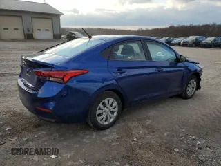 2020 Hyundai Accent SE with VIN 3KPC24A60LE118594, listed as a Copart auction lot 39394793 with 28,096 mi miles. Bid and sale history available at carsss.com. Image 3.