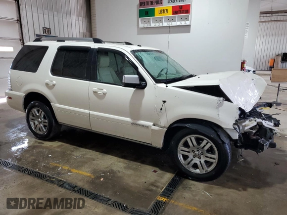 2007 Mercury Mountaineer Premier with VIN 4M2EU48847UJ09828, listed as a Copart auction lot 46737565 with 174,983 mi miles and Salvage Title. Bid and sale history available at carsss.com. Image 4.