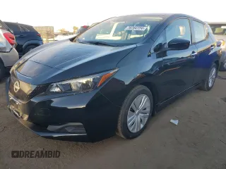 2024 Nissan LEAF S z VIN 1N4AZ1BV2RC554876, wystawiony jako Copart lot #76704724 z przebiegiem 4 532 mil mil oraz Czysty tytuł • Clean title. Historia ofert i sprzedaży dostępna na DreamBid. Obrazek 1.