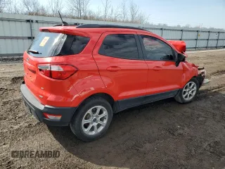 2020 Ford EcoSport SE z VIN MAJ3S2GE6LC320808, wystawiony jako Copart lot #48477205 z przebiegiem Nie podano mil oraz Tytuł czysty. Historia ofert i sprzedaży dostępna na DreamBid. Obrazek 3.