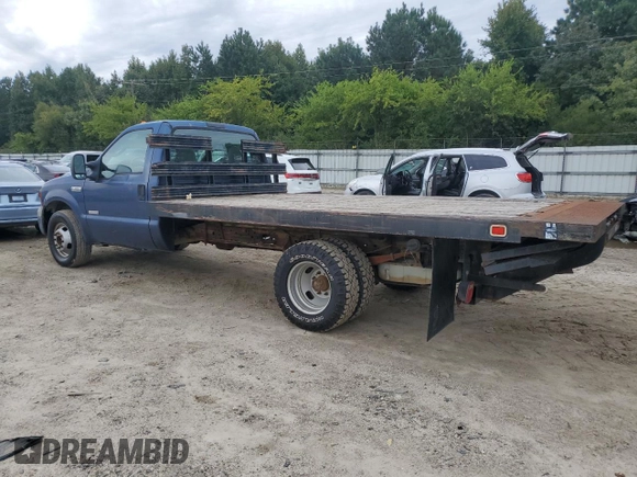 2006 Ford F-350 with VIN 1FDWF36P26EA76289, listed as a Copart auction lot 73438274 with 37,729 mi miles and Clean title. Bid and sale history available at DreamBid. Image 2.