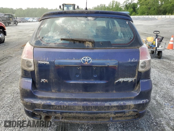 2006 Toyota Matrix STD with VIN 2T1KR32E06C581961, listed as a Copart auction lot 55455715 with Not Provided miles and Clean Title. Bid and sale history available at carsss.com. Image 6.