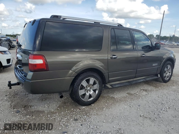 2008 Ford Expedition Max Limited with VIN 1FMFK19508LA74419, listed as a Copart auction lot 61180105 with 228,175 mi miles and Salvage title. Bid and sale history available at DreamBid. Image 3.
