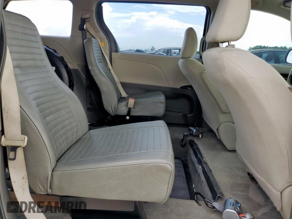 2011 Toyota Sienna with VIN 5TDZK3DC8BS026322, listed as a Copart auction lot 63670155 with Not provided miles and Salvage title. Bid and sale history available at DreamBid. Image 11.