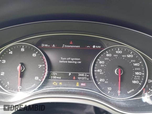 2013 Audi A6 Prestige with VIN WAUJGAFC1DN050046, listed as a IAAI auction lot 42364591 with 101,377 mi miles and . Bid and sale history available at DreamBid. Image 7.