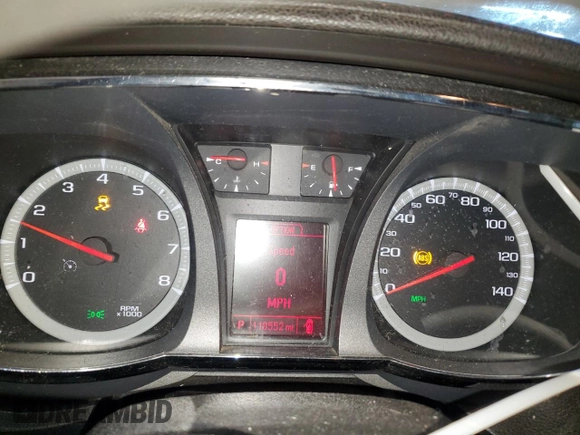 2014 GMC Terrain SLE with VIN 2GKFLVEKXE6180504, listed as a Copart auction lot 45851115 with 118,552 mi miles and Salvage Title. Bid and sale history available at carsss.com. Image 9.